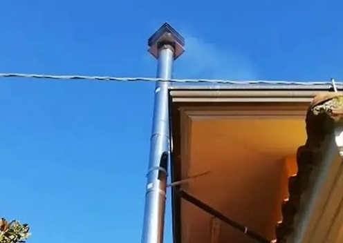 Røykproblem på skorstein med buet eller horisontalt røykrør